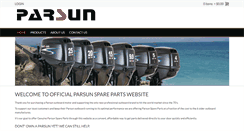 Desktop Screenshot of parsunparts.com